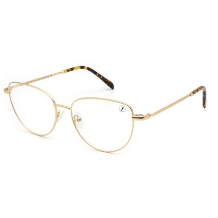 LV.MU.1402-2021.1  Armacao Para Oculos de Grau Feminino Chilli Beans Multi Cat Polarizado Dourado -1-